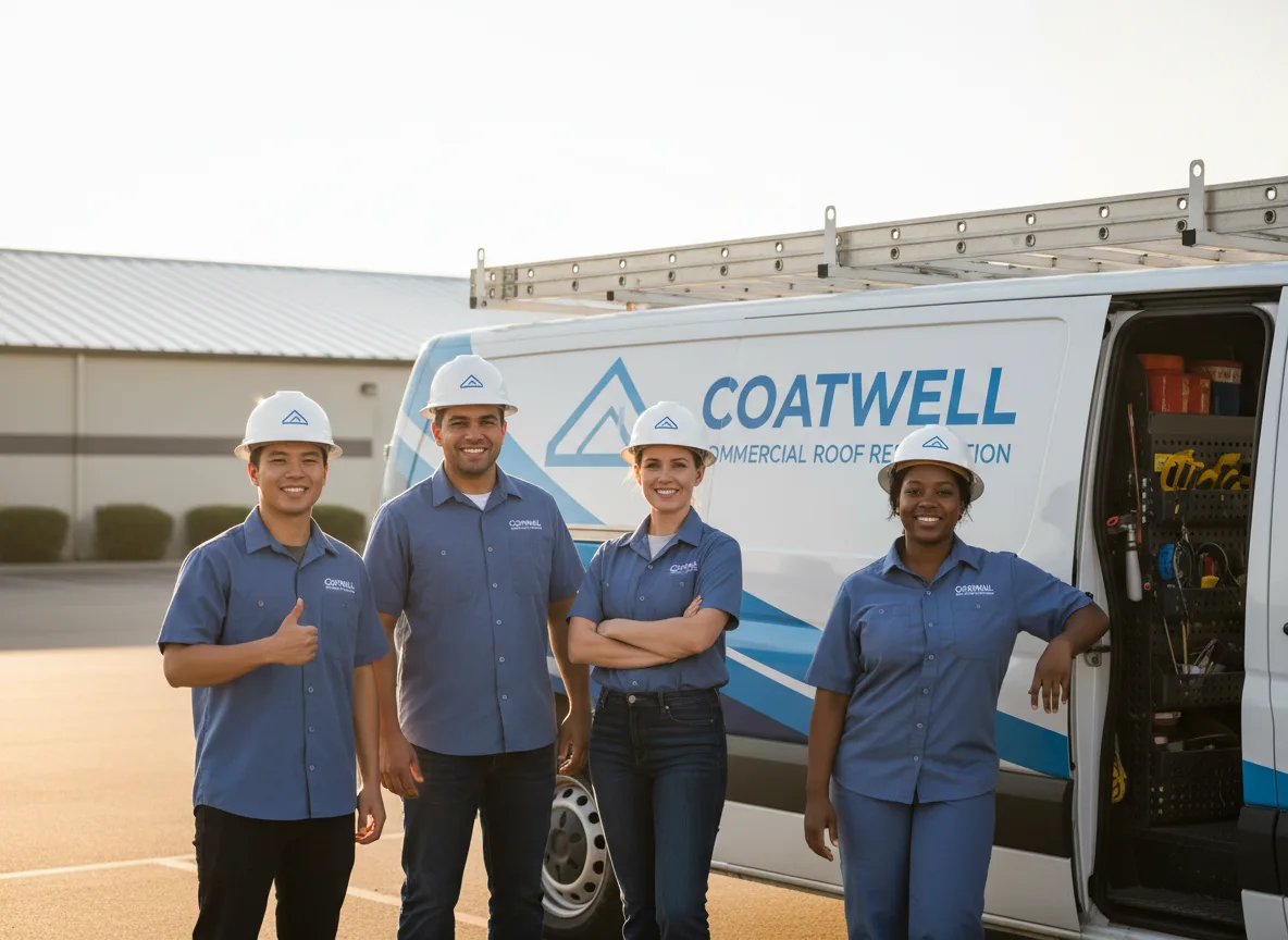 Commercial roof coating company in Kingsland, AR